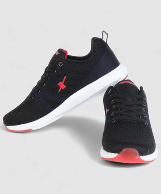 Sparx SM 379 Running Shoes For Men(Black, Black , 9)