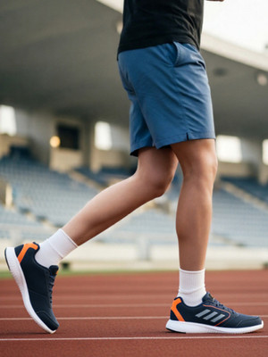 ADIDAS Fluento M Running Shoes For Men(Navy , 8)