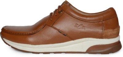 BUCKAROO FLORENTINA Corporate Casuals For Men(Tan , 11)