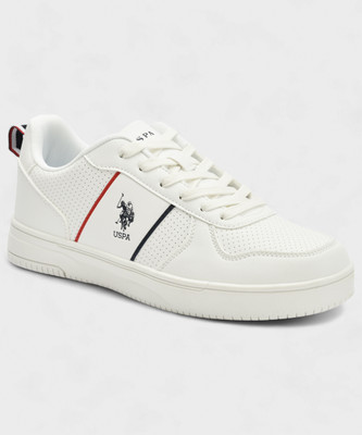 U.S. POLO ASSN. Sneakers For Men(Off White , 8)