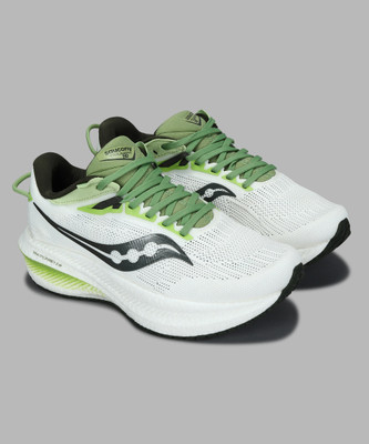 SAUCONY TRIUMPH 21 Running Shoes For Men(White , 6.5)