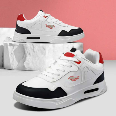 World Wear Footwear Sneakers For Men(Multicolor , 6)