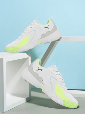 PUMA Smash Tennis Shoes For Men(White , 9)