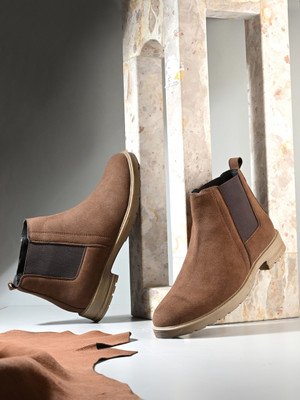 Roadster Boots For Men(Brown , 7)