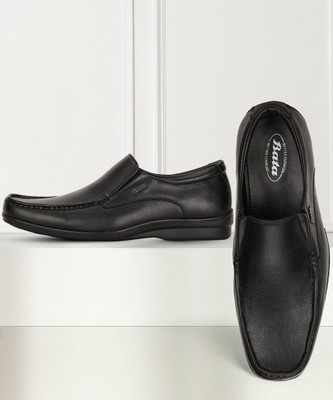 Bata Viho Slip On Sneakers For Men(Black , 7)