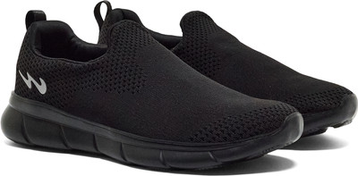 CAMPUS HAWK Walking Shoes For Men(Black , 9)