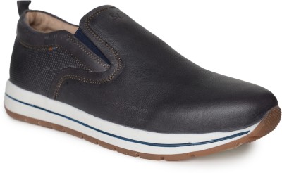 BUCKAROO LEVEN Boat Shoes For Men(Black , 7)