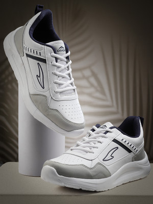 asian Sports,Casual,Walking.Gym,Training,Stylish TOOFAN-01 Running Shoes For Men(White, Navy , 7)