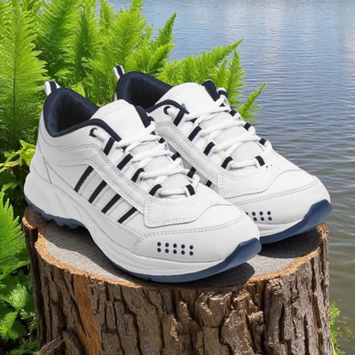Elevarse Stylish Sports Shoe Men Running Shoes For Men(White , 6)