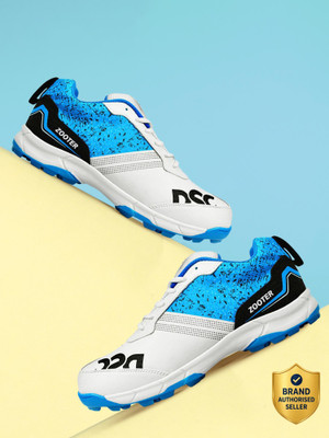 DSC Zooter Cricket Shoes For Men(White, Blue , 7)