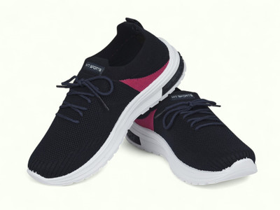 house of common HC M7-301 Lightweight Sneakers For Women(Navy , 5)