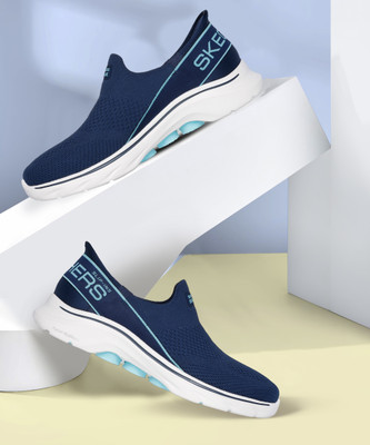 Skechers GO WALK 7 - MIA Walking Shoes For Women(Blue , 5)