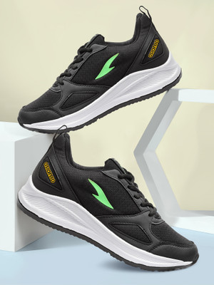 asian WNDR-13 Pro Black Sports,Casual,Walking.Gym,Training,Stylish Running Shoes For Men(Black , 11)