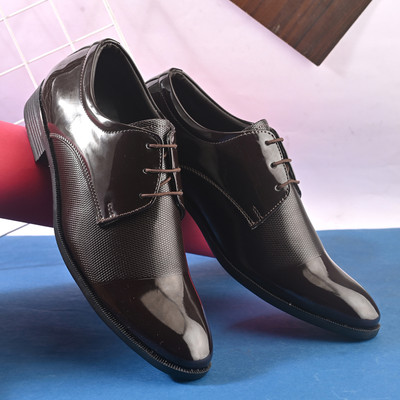 John Karsun Lace Up For Men(Brown , 9)