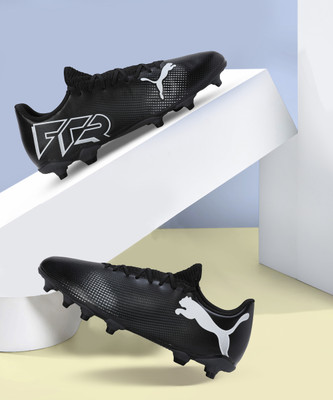 PUMA FUTURE 7 PLAY FG/AG Football Shoes For Men(Black , 10)