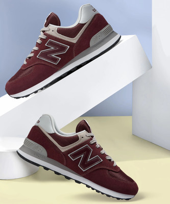 New Balance 574 Sneakers For Men(Brown , 11)
