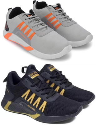 ELASA TY-HEROO GREY_HERO BLACK Outdoors For Men(Grey , 8)