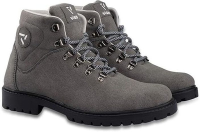 VIAZO NEO P MENs High Ankel Shoes Boots For Men(Grey , 7)
