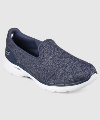 Skechers GO WALK 6 - GRAND HO Walking Shoes For Women(Navy , 5)