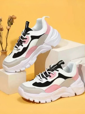 Fabbmate Fabbmate Casual Sports shoes White Sneakers for Women Girls White Shoes Sneakers For Women(White , 5)