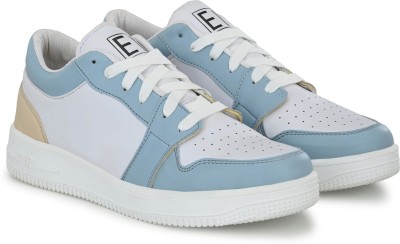 El Paso EPNZ9962 Lightweight Comfort Summer Trendy Premium Stylish Sneakers For Men(White)