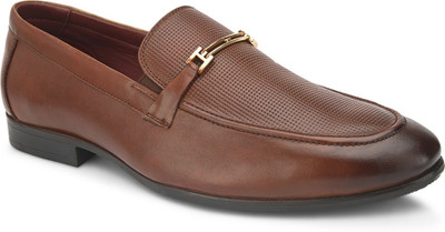 pelle albero Formal Slip On For Men(Tan , 10)