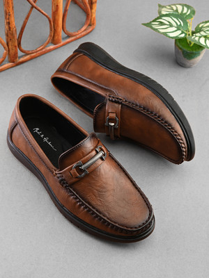 Mast & Harbour Slip On For Men(Tan , 10)