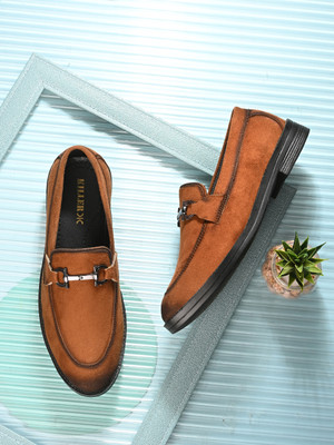 KILLER Comfortable Stylish & Light weight Loafers For Men(Tan , 9)
