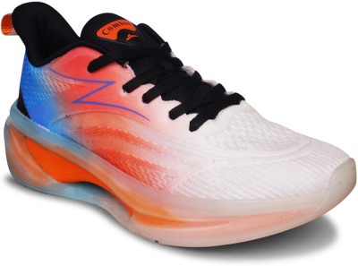 Combit HYPER-03 Men's Sports Running Shoes Sneakers & Training & Gym Shoes Running Shoes For Men(White, Orange)