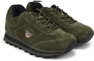 Lakhani Vardaan TREKKING , OUTDOOR Running Shoes For Men(Olive , 7)
