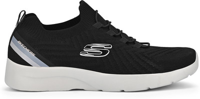 Skechers DYNAMIGHT 2 Slip On Sneakers For Women(Black , 3)