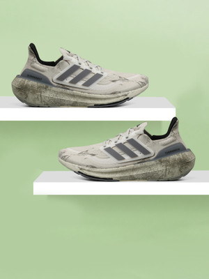 ADIDAS ULTRABOOST LIGHT Running Shoes For Men(Beige , 6)