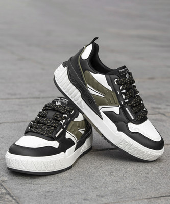 RED TAPE Super Sneakers for Men | Low-Cut Casual Style, Durable Build & Everyday Comfort Sneakers For Men(White, Olive , 10)