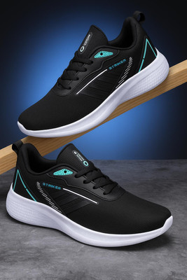 STRIKER Magnum-101 Running Shoes For Men(Black , 8)