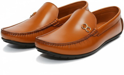 MAGIC Men’s Stylish Casual Loafers | Comfortable Daily Wear Shoes Loafers For Men(Tan , 6)