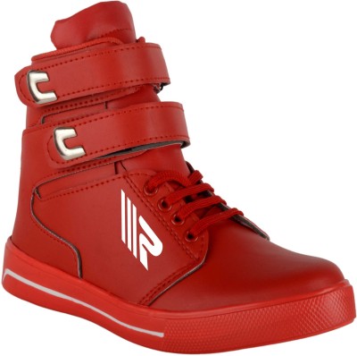 Ryko High Tops For Men(Red , 8)