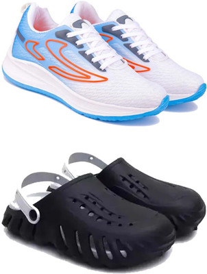 Pennen Men's Lightweight Running Shoes,Stylish Casual Shoes for Gym & Walking(Pack of2) Casuals For Men(Multicolor , 9)