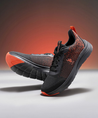 U.S. POLO ASSN. Running Shoes For Men(Black, Orange , 11)
