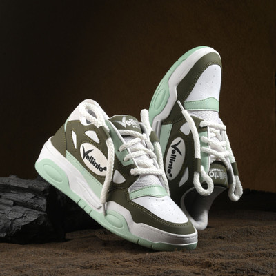 Vellinto Vellinto ROMANIA Casual Trendy Sneakers for Men ll Sports Running Shoes for Men Sneakers For Men(Olive , 9)