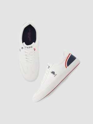 U.S. POLO ASSN. OSKAR 2.0 Sneakers For Men(Off White , 7)