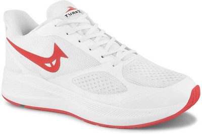TURNX Hockey Turnx lightweight Gym Training Running comfortable sports Running Shoes For Men(White, Red , 10)