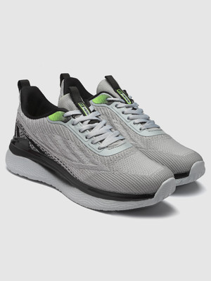 action Action BULLET 202 Ultra Comfort Cushioned Running Running Shoes For Men(Silver, Grey , 8)