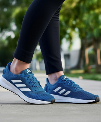 ADIDAS Fluo M Running Shoes For Men(Blue , 10)