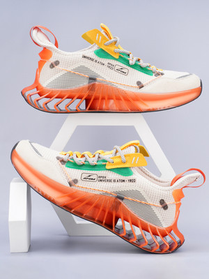 ATOM Good Vibes For Men(Beige, Orange , 8)