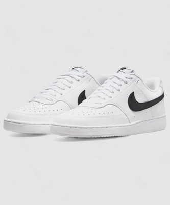 NIKE Court Vision Low Next Nature Sneakers For Women(White , 8)