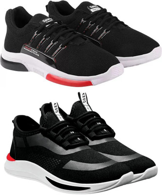 ELASA TY-RUNFREE BLACK_SHARK BLACK Outdoors For Men(Black , 9)