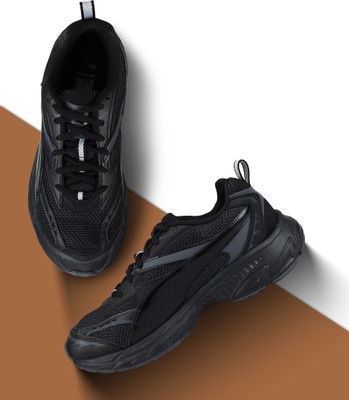 PUMA Running Shoes For Men(Black , 9)