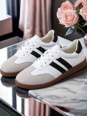 BLANCCY Sneakers For Women(White , 4)