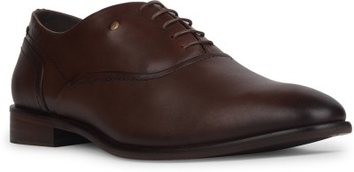 HUSH PUPPIES Hush Puppies Men's Oxford Shoes | Classic Lace-Up Formal Shoes Oxford For Men(Brown , 10)