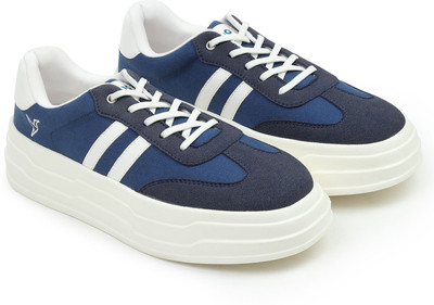yoho Fluffs 002|EVA Sole | Trendy Canvas Shoes | Lightweight, Breathable, Comfortable Sneakers For Women(Navy , 3)